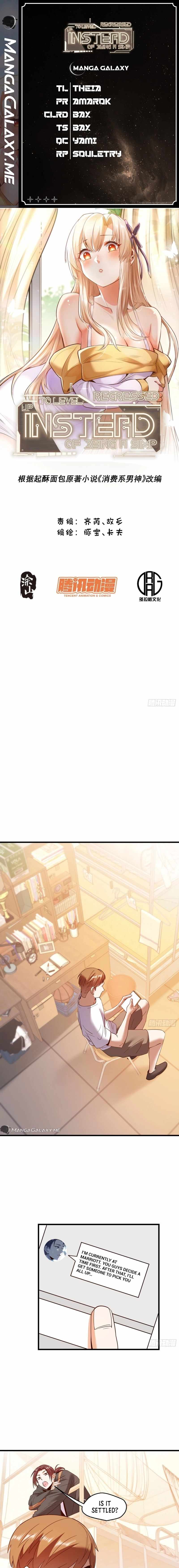 I Regressed to Level Up Instead of Being a Simp Chapter 111 page 1