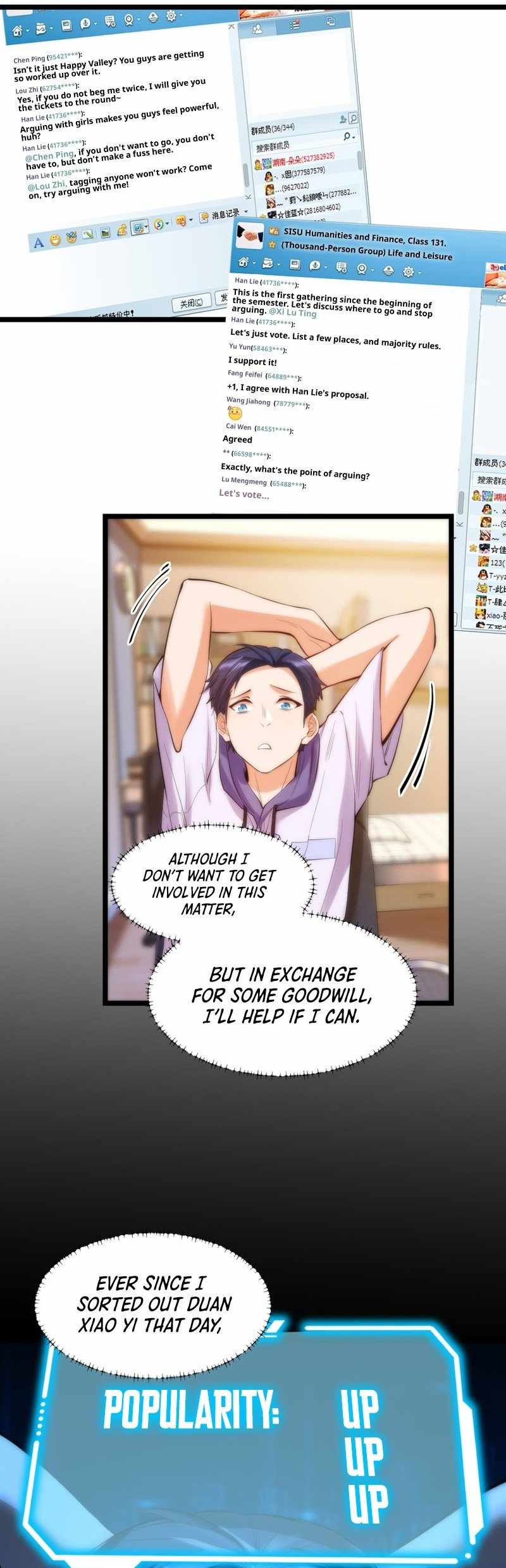 I Regressed to Level Up Instead of Being a Simp Chapter 20 page 4