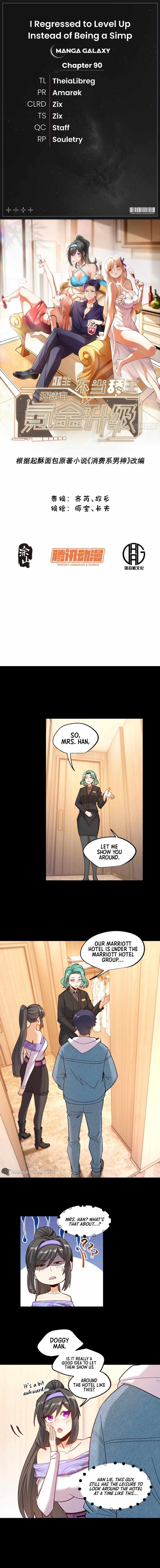 I Regressed to Level Up Instead of Being a Simp Chapter 90 page 1