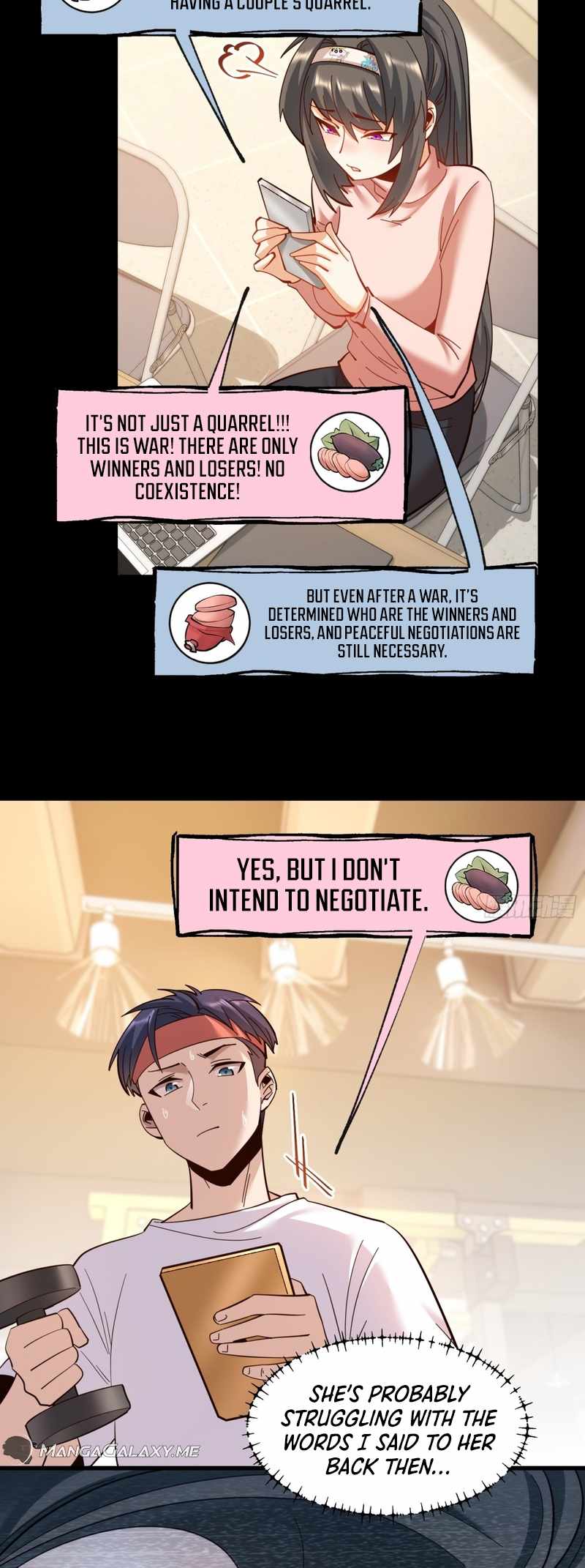 I Regressed to Level Up Instead of Being a Simp Chapter 96 page 21