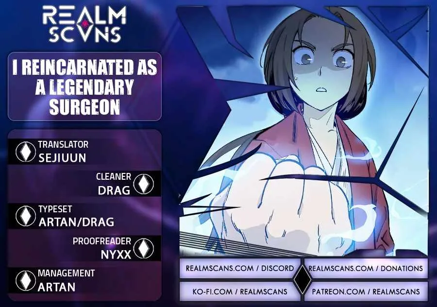 I Reincarnated as a Legendary Surgeon Chapter 36 page 1