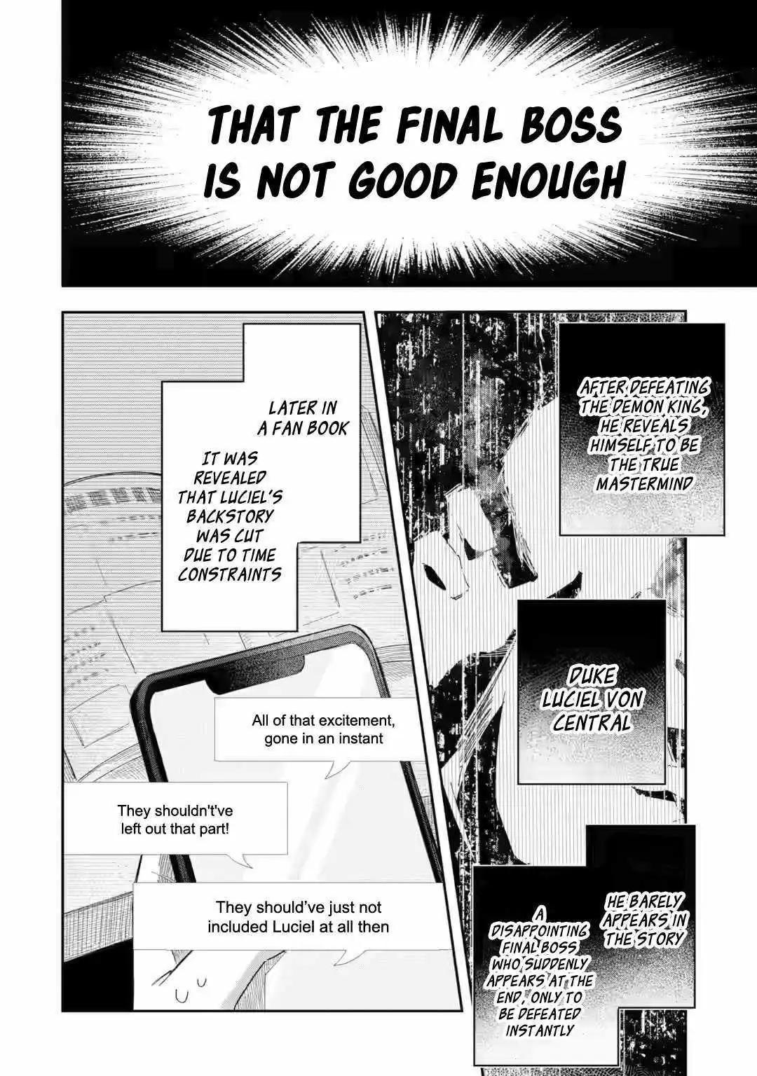 I Reincarnated as a Mob Villain in a Game and Decided to Become the Final Boss. But for Some Reason, Everyone Thinks I'm the Best King Ever - Can Someone Please Tell Me Why?! Chapter 1 page 3