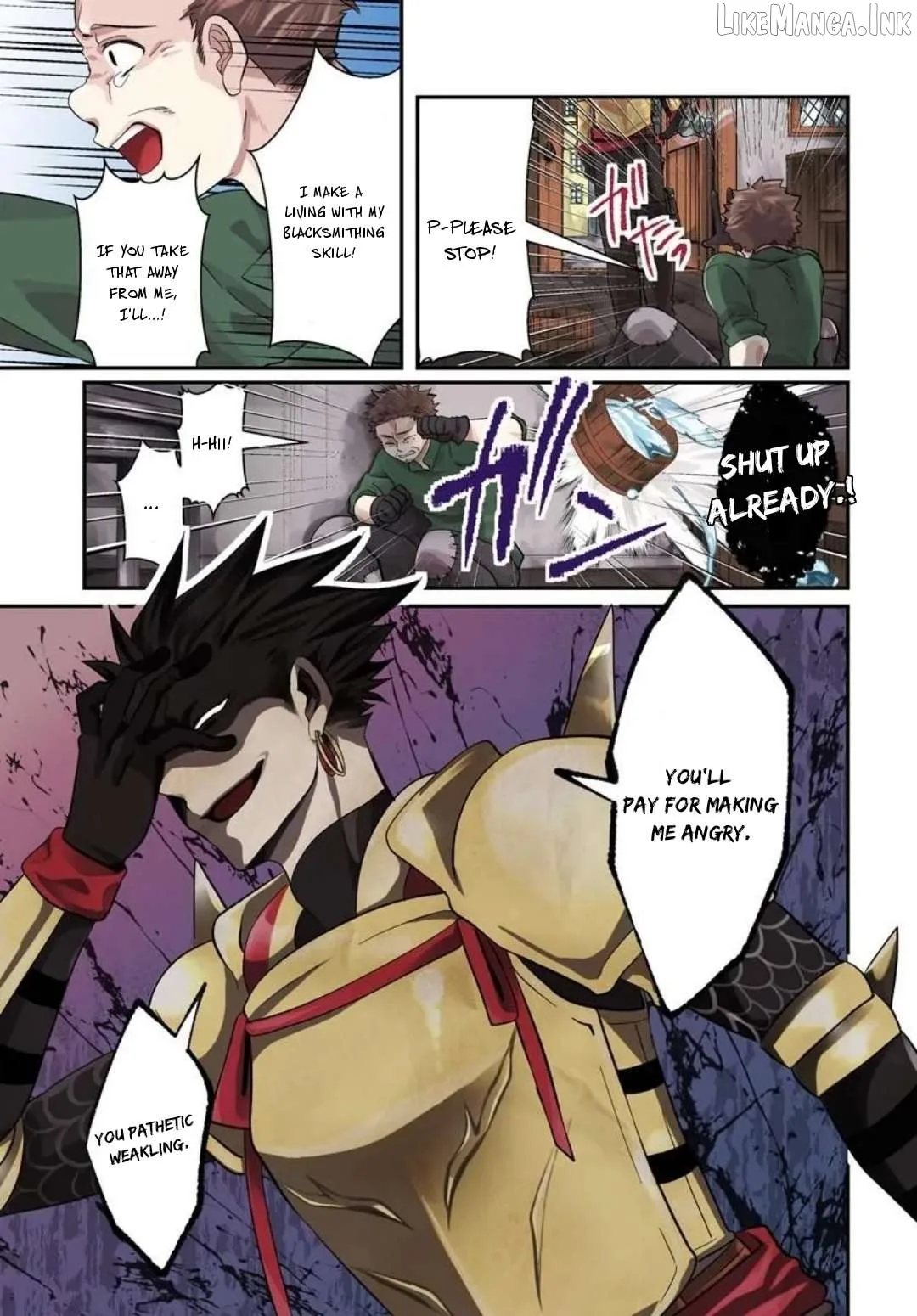 I Reincarnated as the Leader of a Banishment Anime's Villain Party Destined to Face Karma, so I Banished Myself First Chapter 1 page 1