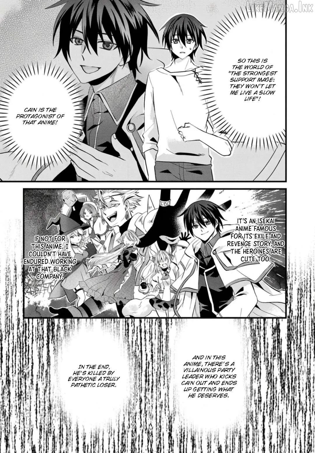 I Reincarnated as the Leader of a Banishment Anime's Villain Party Destined to Face Karma, so I Banished Myself First Chapter 1 page 19