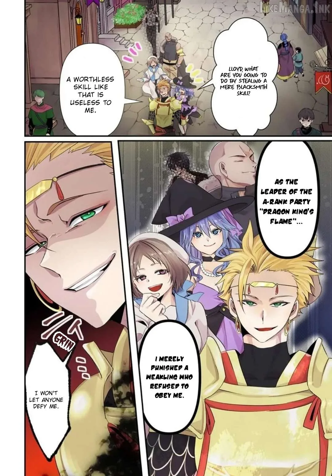 I Reincarnated as the Leader of a Banishment Anime's Villain Party Destined to Face Karma, so I Banished Myself First Chapter 1 page 3