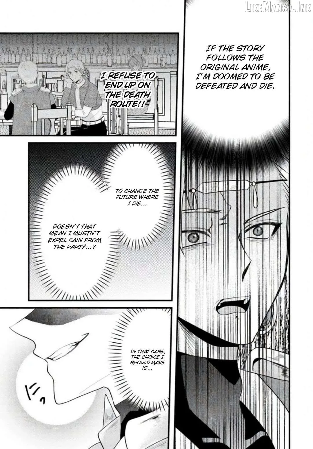 I Reincarnated as the Leader of a Banishment Anime's Villain Party Destined to Face Karma, so I Banished Myself First Chapter 1 page 26