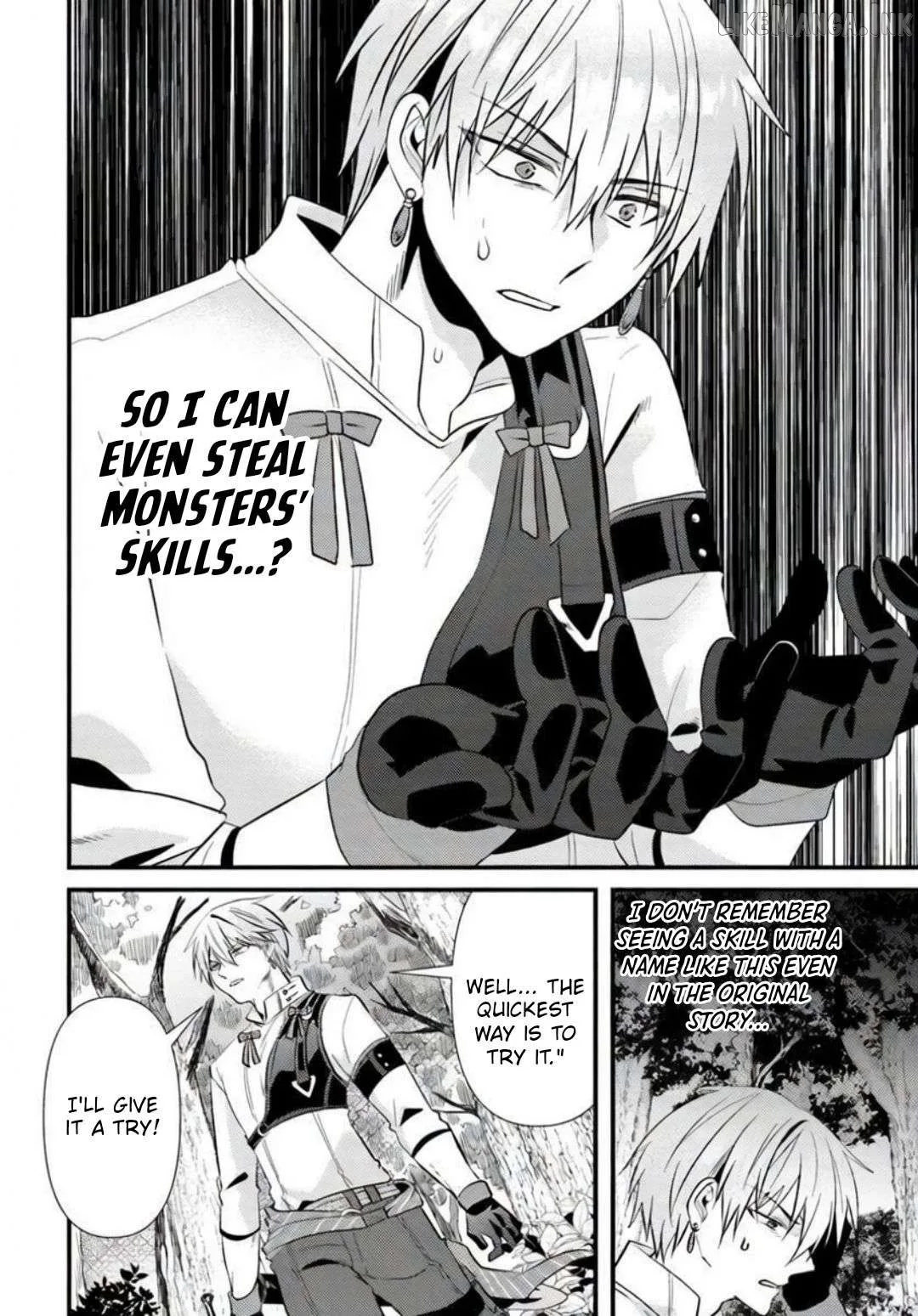 I Reincarnated as the Leader of a Banishment Anime's Villain Party Destined to Face Karma, so I Banished Myself First Chapter 2.1 page 18