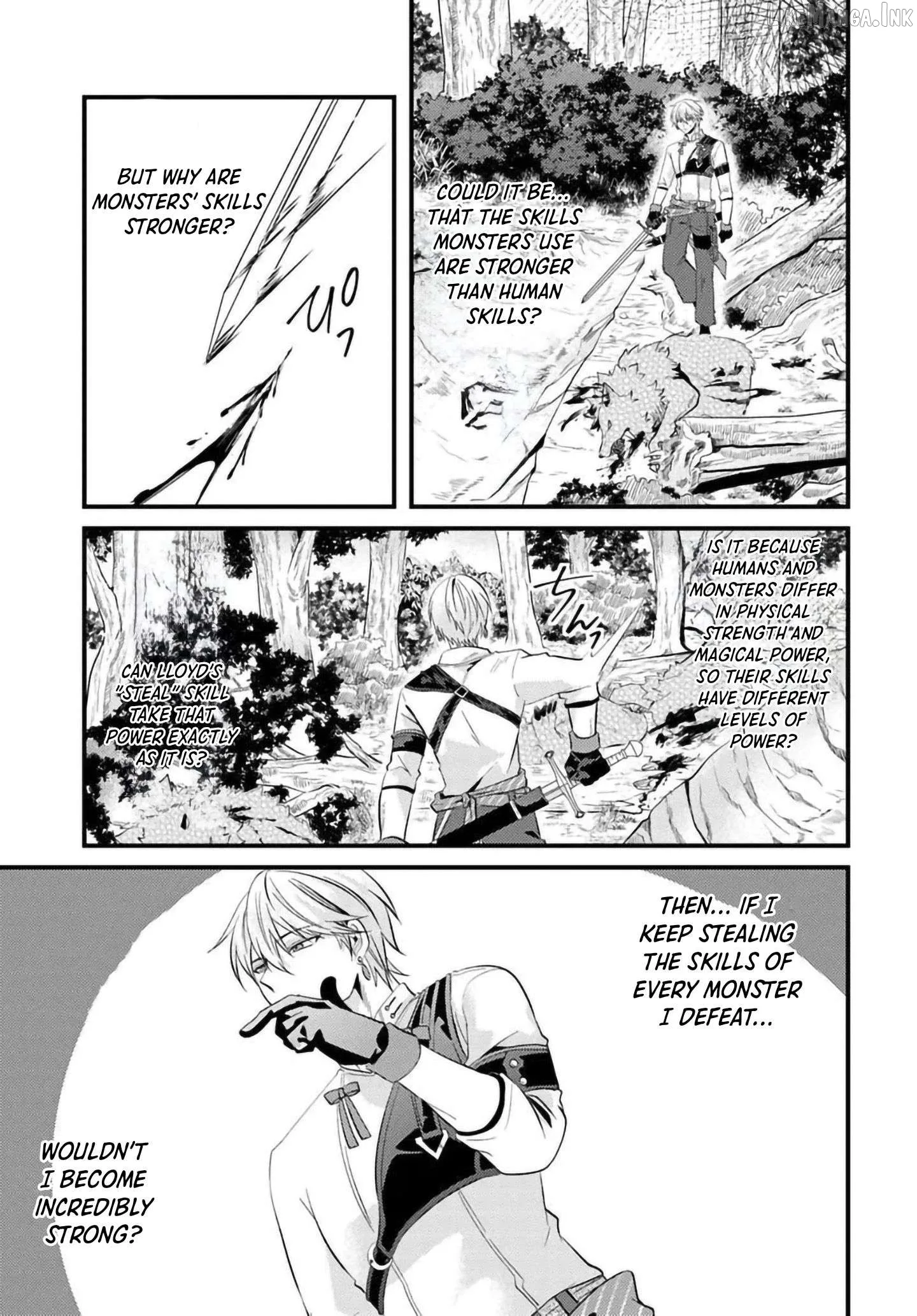 I Reincarnated as the Leader of a Banishment Anime's Villain Party Destined to Face Karma, so I Banished Myself First Chapter 2.2 page 1