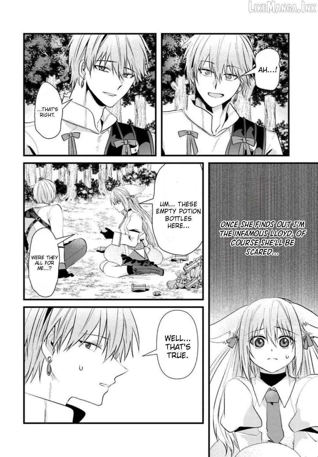 I Reincarnated as the Leader of a Banishment Anime's Villain Party Destined to Face Karma, so I Banished Myself First Chapter 3.1 page 8