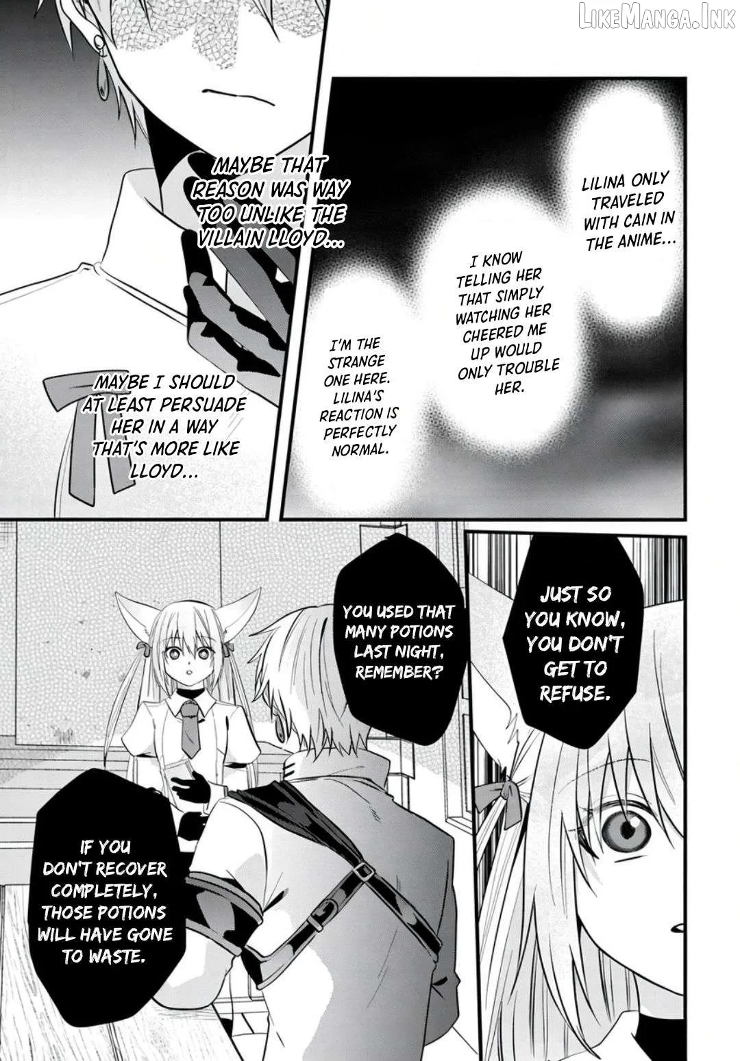 I Reincarnated as the Leader of a Banishment Anime's Villain Party Destined to Face Karma, so I Banished Myself First Chapter 3.2 page 7