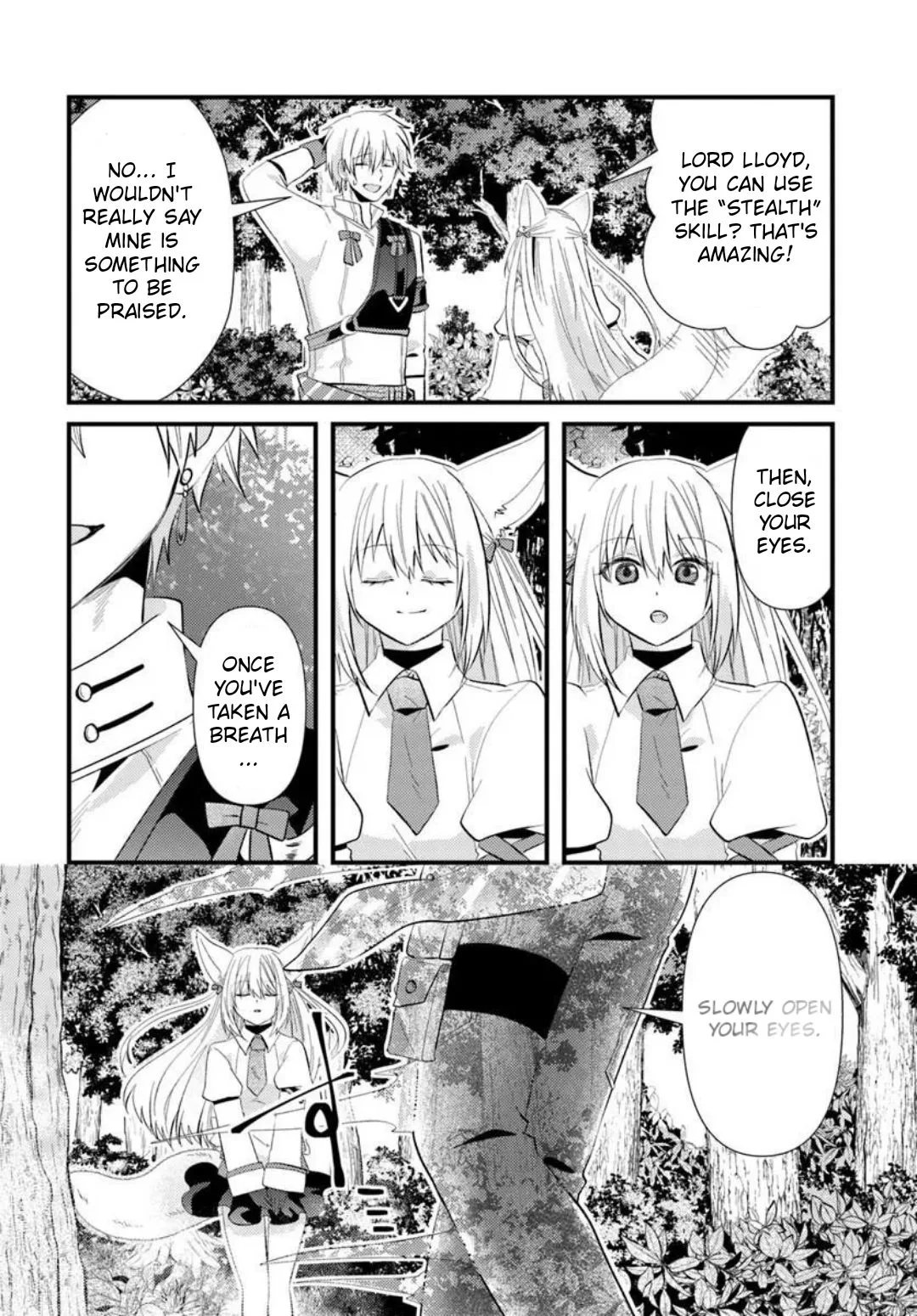 I Reincarnated as the Leader of a Banishment Anime's Villain Party Destined to Face Karma, so I Banished Myself First Chapter 4.1 page 11