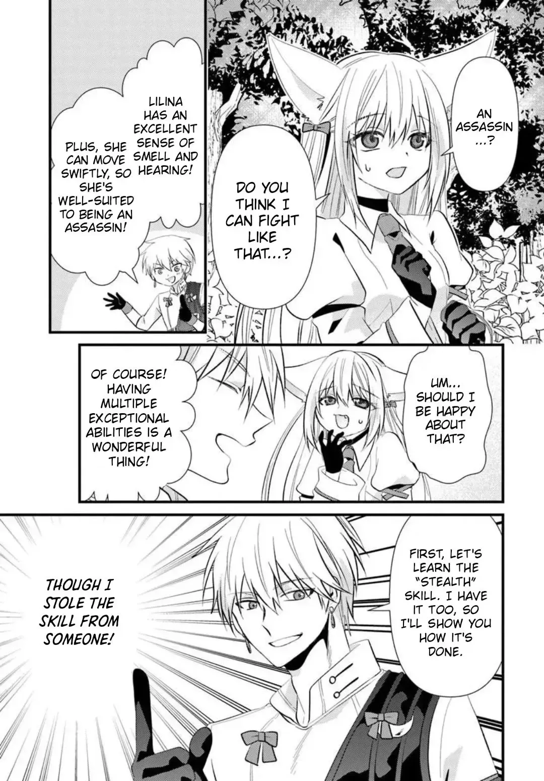 I Reincarnated as the Leader of a Banishment Anime's Villain Party Destined to Face Karma, so I Banished Myself First Chapter 4.1 page 10