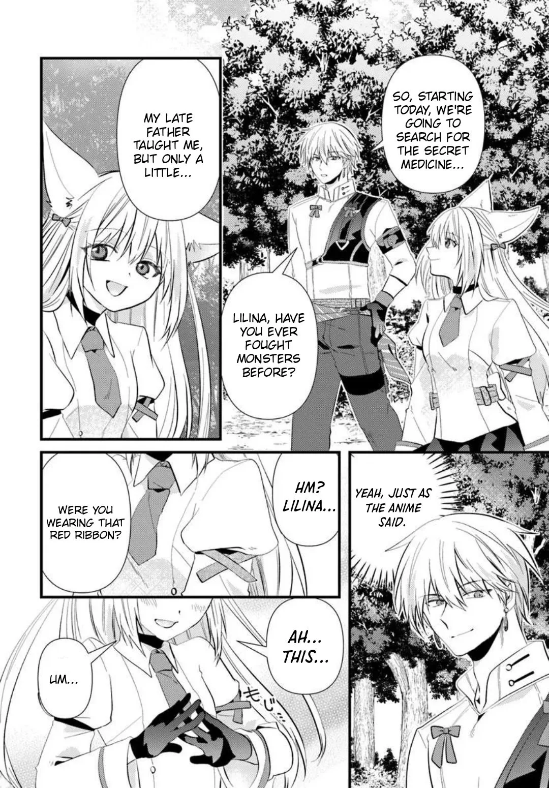 I Reincarnated as the Leader of a Banishment Anime's Villain Party Destined to Face Karma, so I Banished Myself First Chapter 4.1 page 2