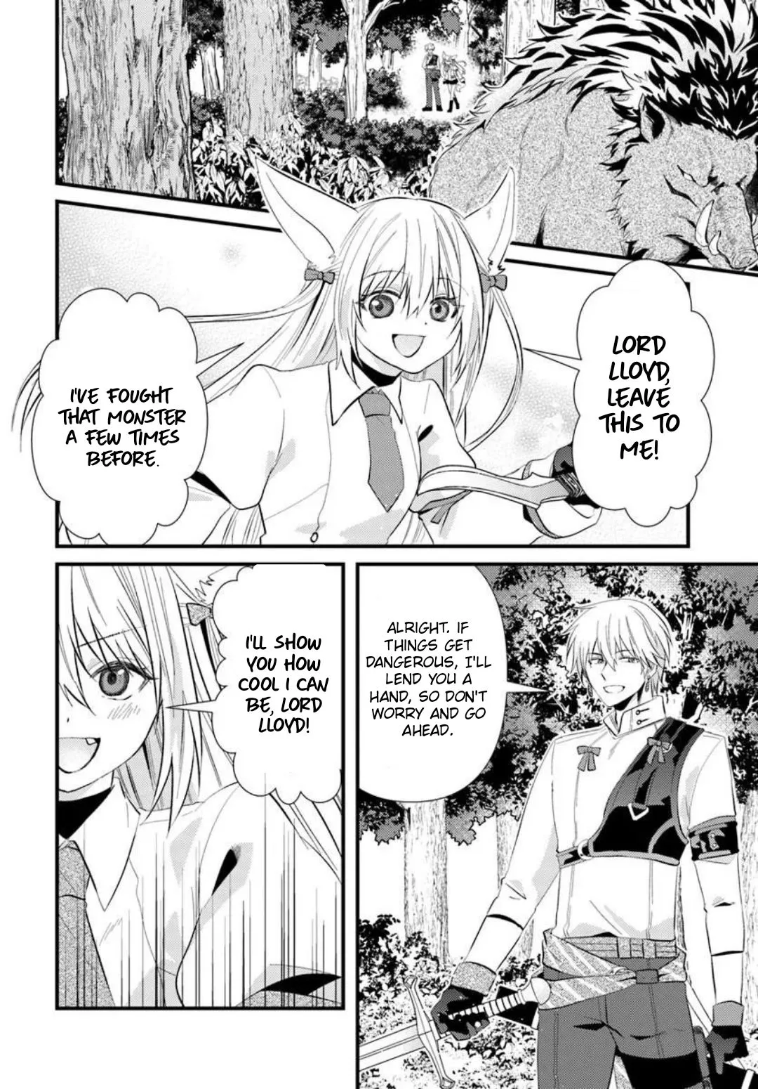 I Reincarnated as the Leader of a Banishment Anime's Villain Party Destined to Face Karma, so I Banished Myself First Chapter 4.1 page 4