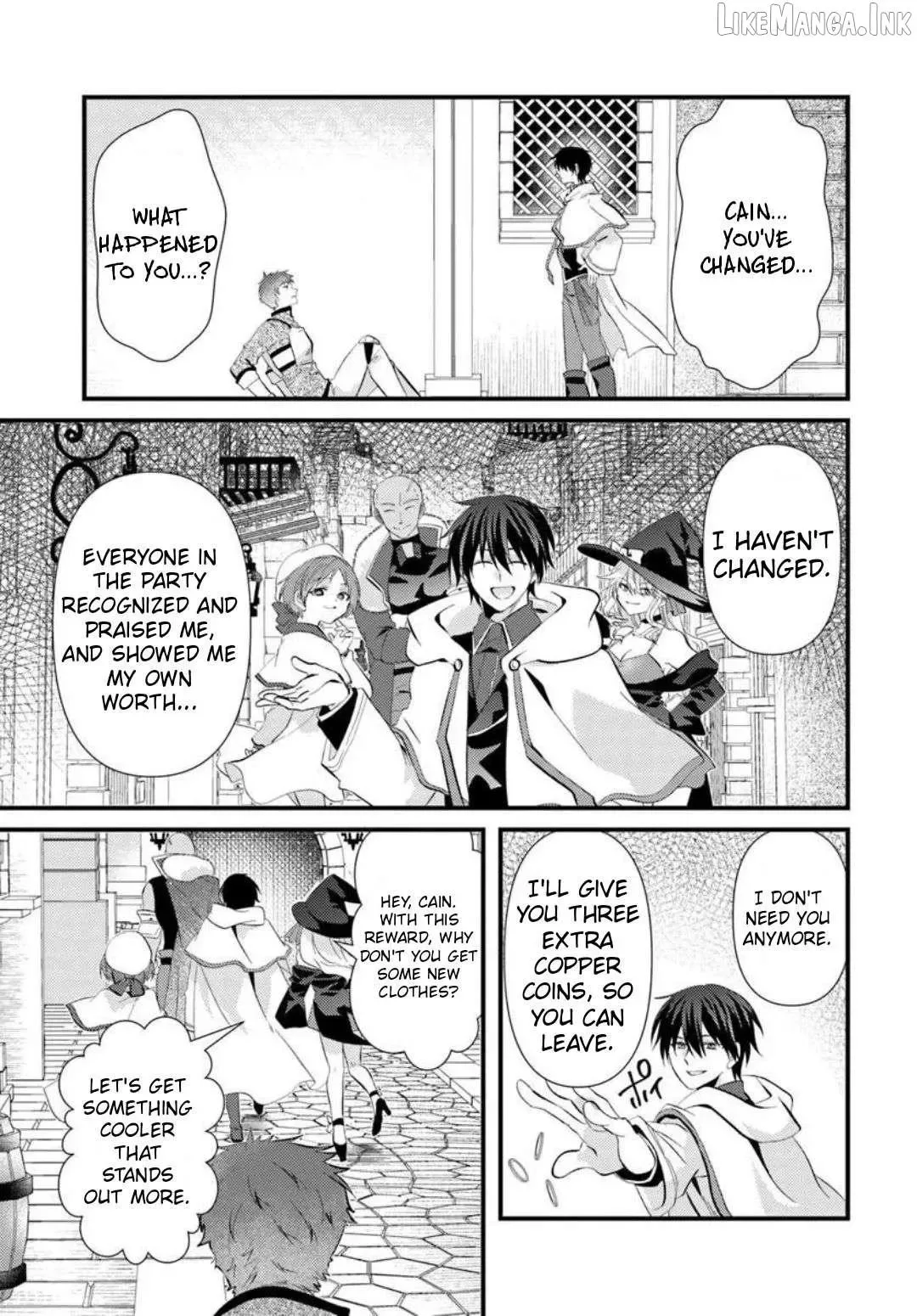 I Reincarnated as the Leader of a Banishment Anime's Villain Party Destined to Face Karma, so I Banished Myself First Chapter 4.2 page 19