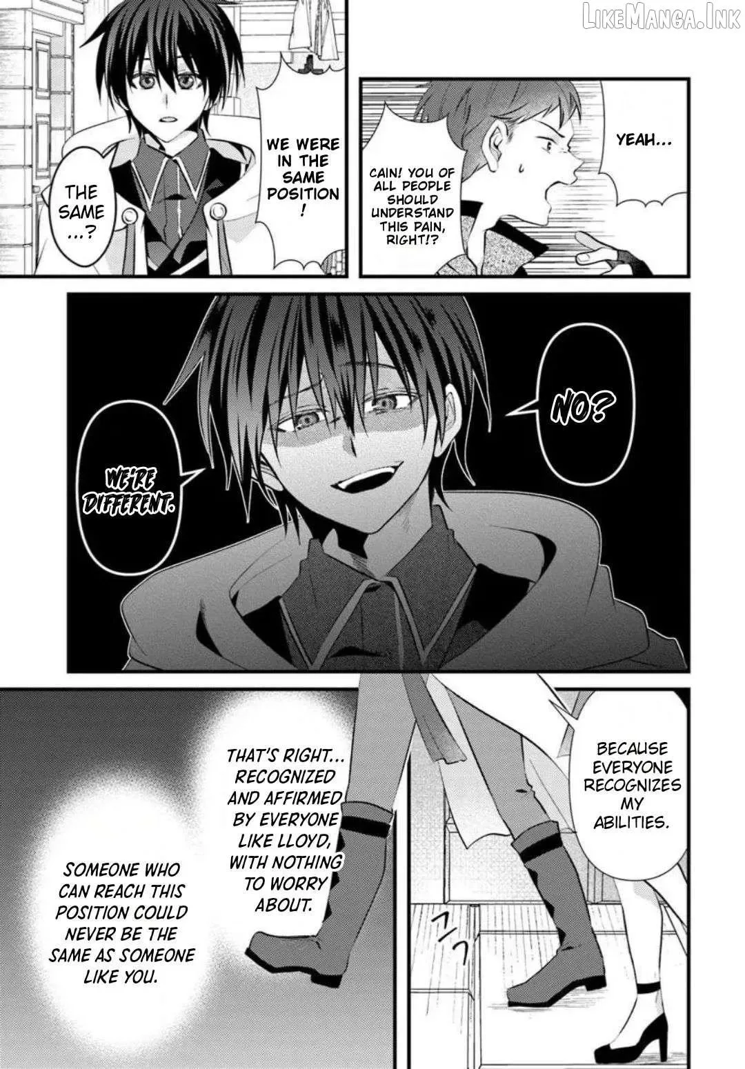 I Reincarnated as the Leader of a Banishment Anime's Villain Party Destined to Face Karma, so I Banished Myself First Chapter 4.2 page 17