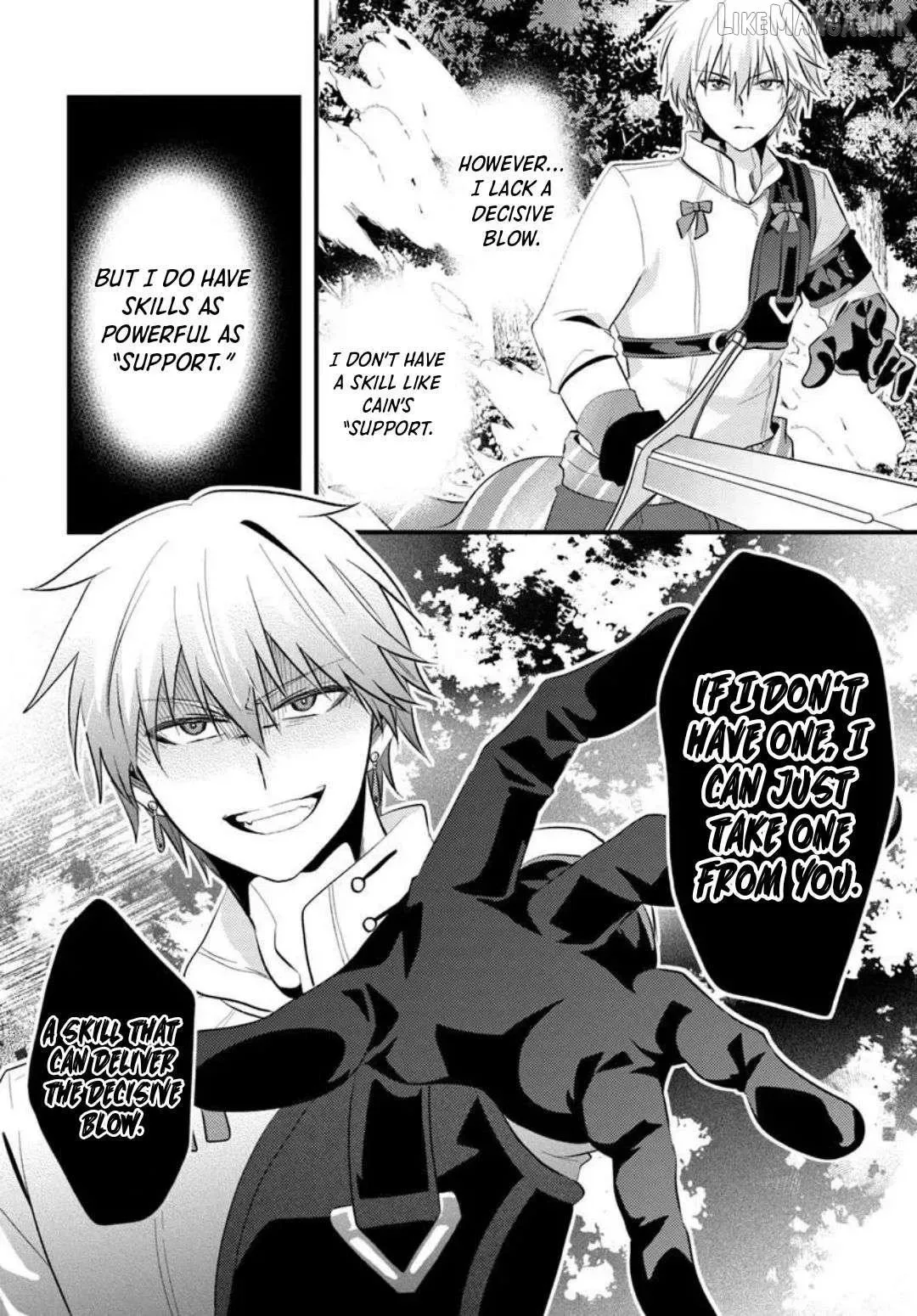 I Reincarnated as the Leader of a Banishment Anime's Villain Party Destined to Face Karma, so I Banished Myself First Chapter 4.2 page 6