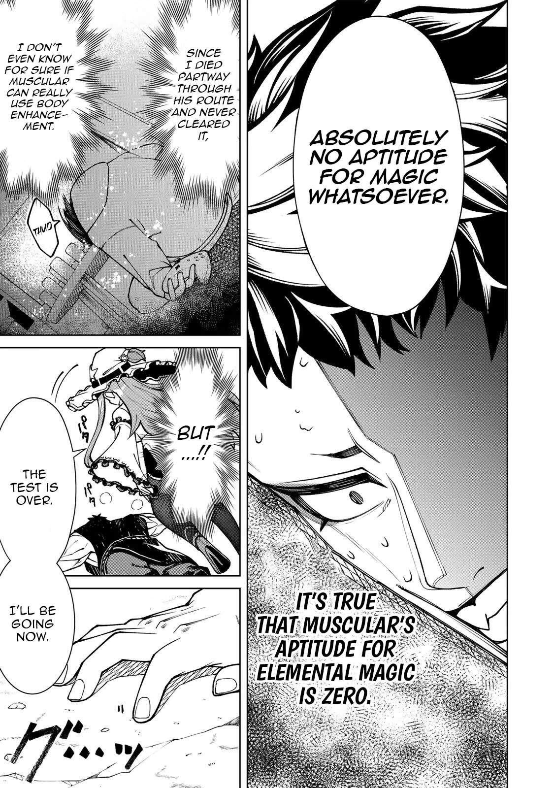 I Reincarnated as the Musclehead Character Who Becomes Obsolete in Late Game, but I Still Chose to Master Physical Combat Chapter 2 page 23