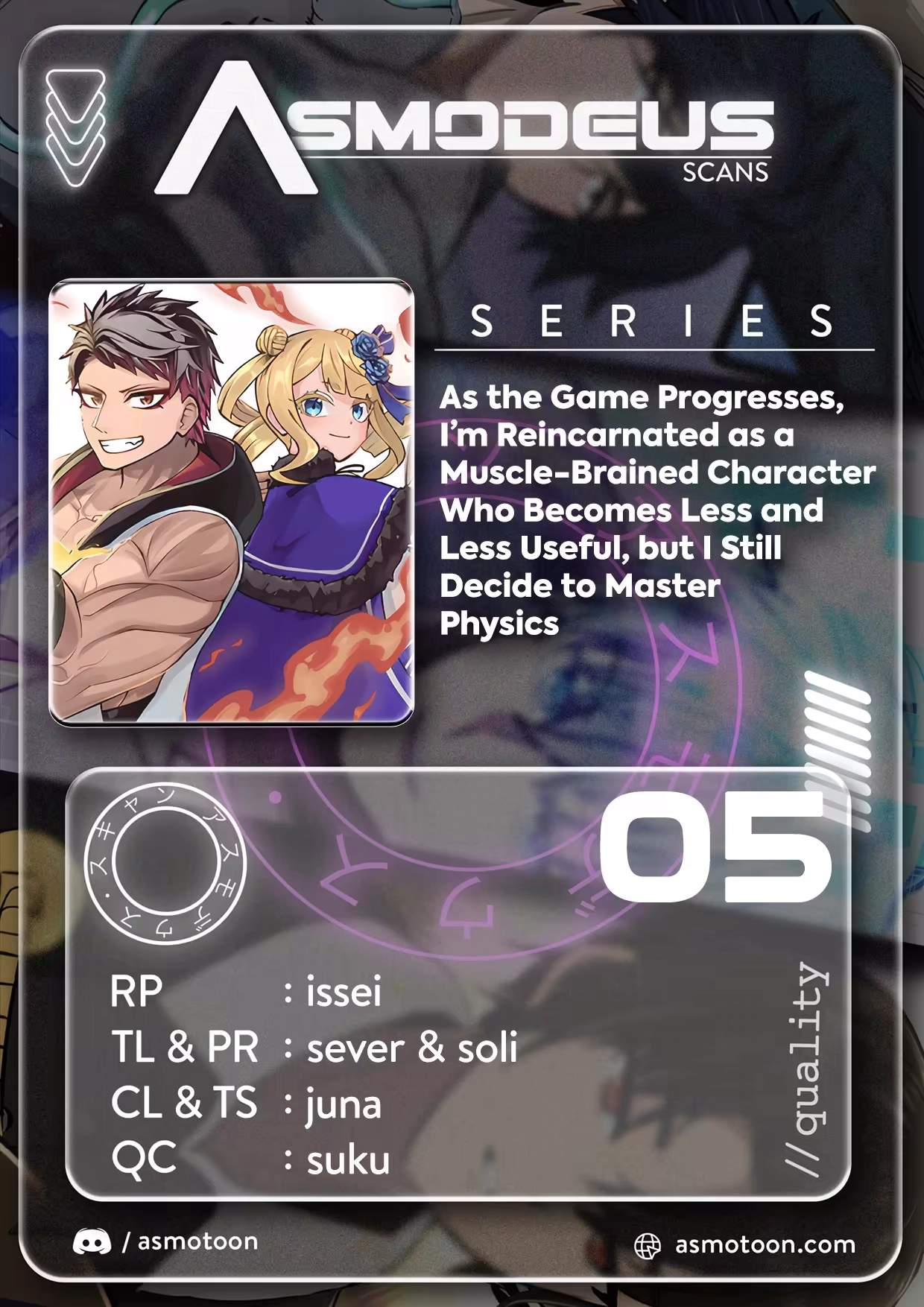 I Reincarnated as the Musclehead Character Who Becomes Obsolete in Late Game, but I Still Chose to Master Physical Combat Chapter 5 page 1
