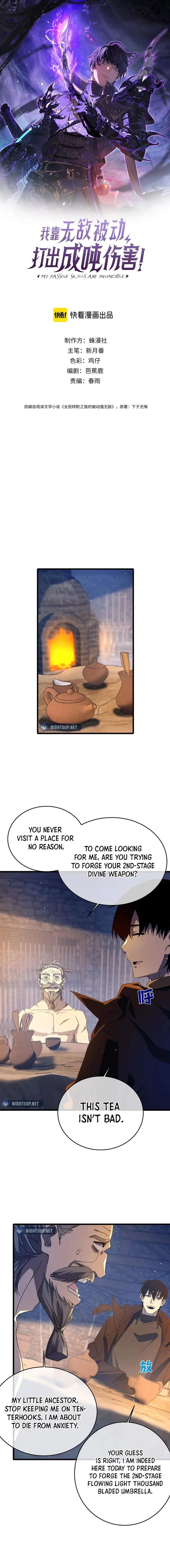 I Rely on My Invincibility to Deal Tons of Damage Passively! Chapter 62 page 1