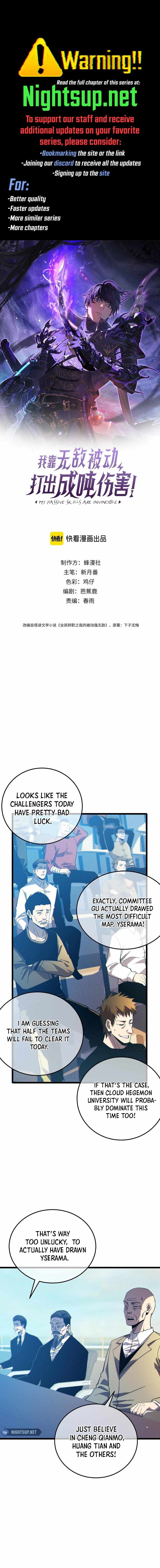 I Rely on My Invincibility to Deal Tons of Damage Passively! Chapter 89 page 1