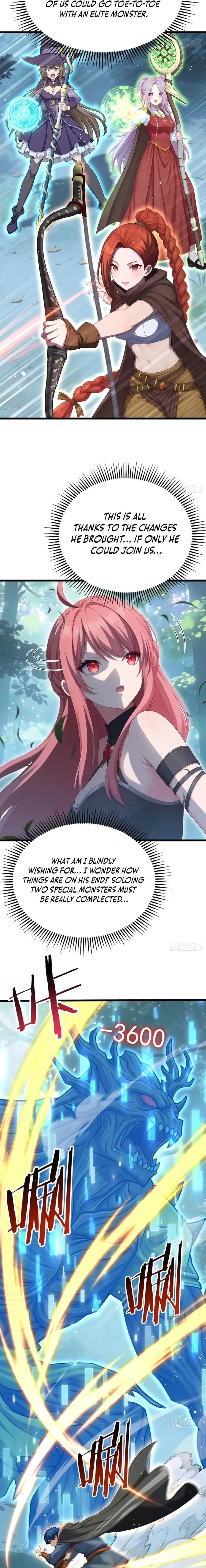 I Survive Through The Game By Dominating The Wild Monster Information Network Chapter 31 page 5