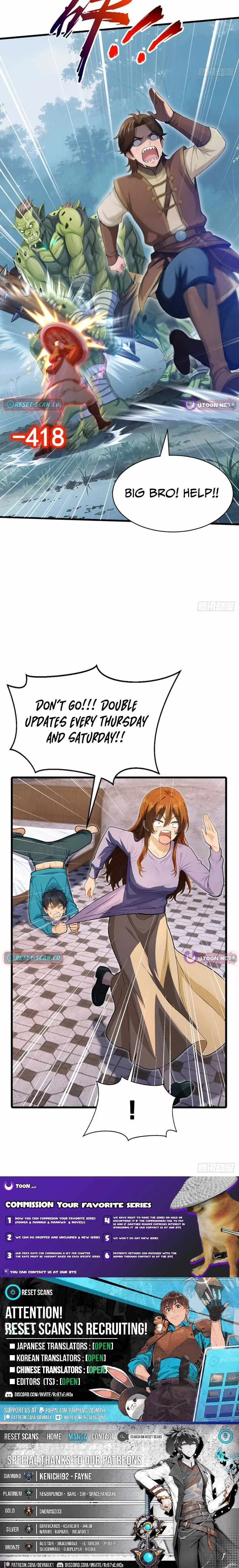 I Survive Through The Game By Dominating The Wild Monster Information Network Chapter 37 page 8