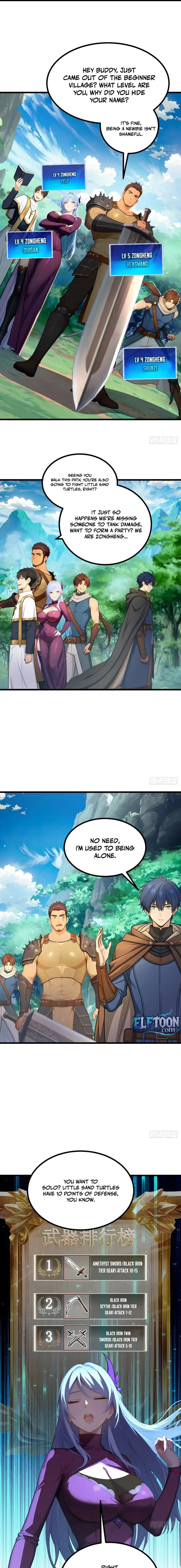 I Survive Through The Game By Dominating The Wild Monster Information Network Chapter 4 page 11