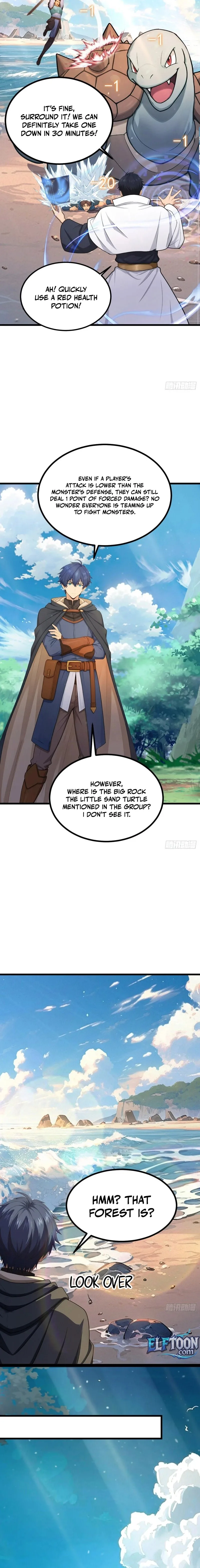 I Survive Through The Game By Dominating The Wild Monster Information Network Chapter 5 page 2