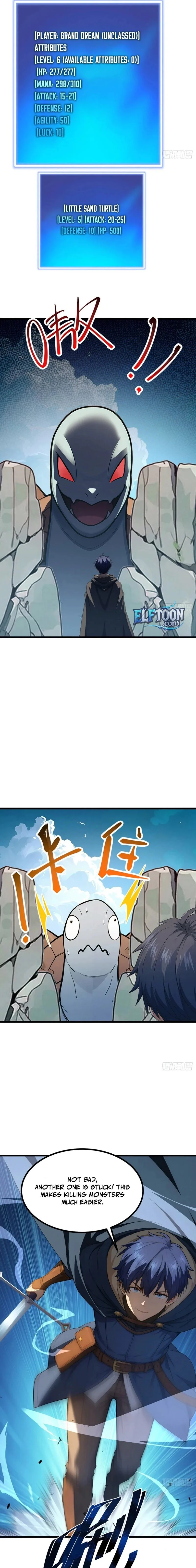 I Survive Through The Game By Dominating The Wild Monster Information Network Chapter 5 page 9