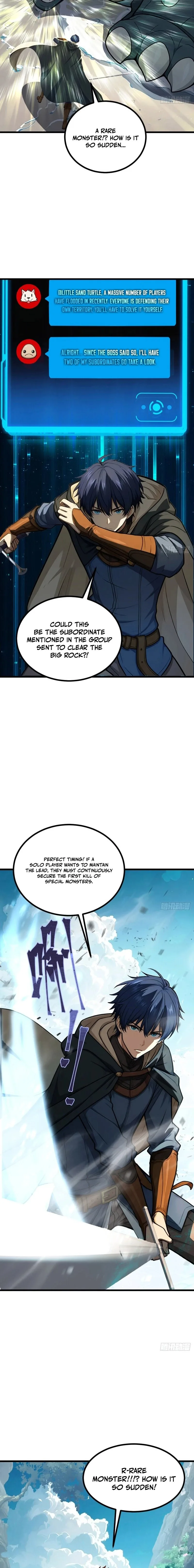I Survive Through The Game By Dominating The Wild Monster Information Network Chapter 5 page 11