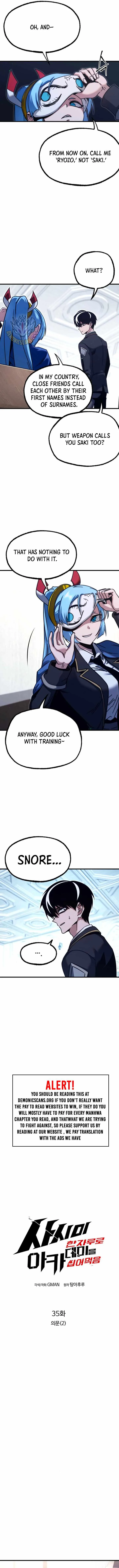 I Took over The Academy With a Single Sashimi Knife Chapter 35 page 3
