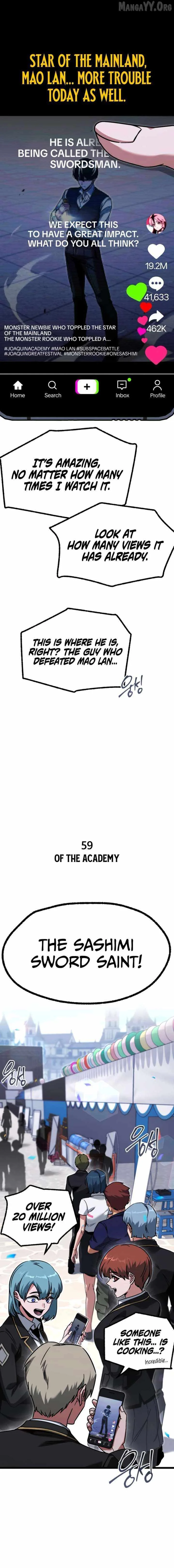 I Took over The Academy With a Single Sashimi Knife Chapter 59 page 7