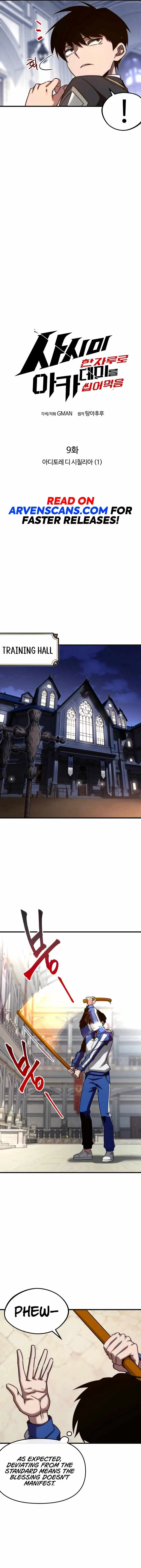 I Took over The Academy With a Single Sashimi Knife Chapter 9 page 6