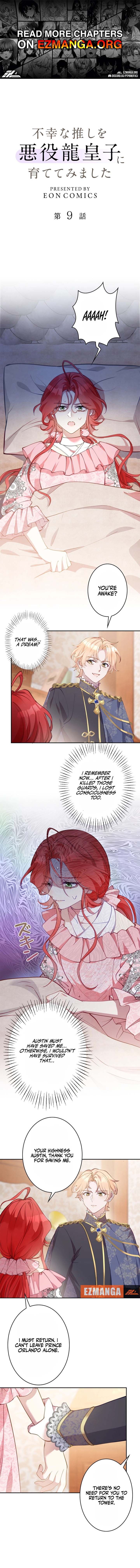 I Tried Raising My Unfortunate Favorite Character into a Villainous Dragon Prince Chapter 9 page 2