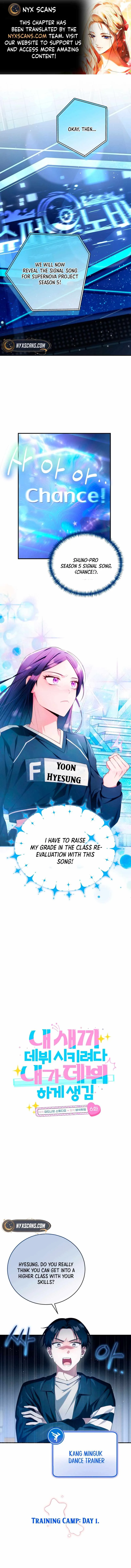 I Tried to Debut My Kid, But Ended Up Debuting Myself Chapter 6 page 1