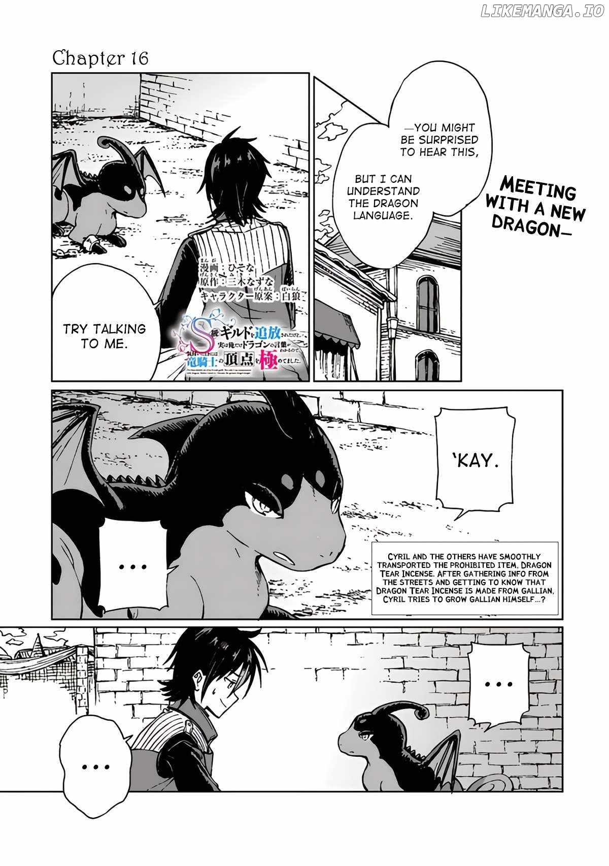 I've Been Kicked Out of an S-Rank Guild. But Only I Can Communicate With Dragons. Before I Knew It, I Became the Greatest Dragon Knight Chapter 16 page 2