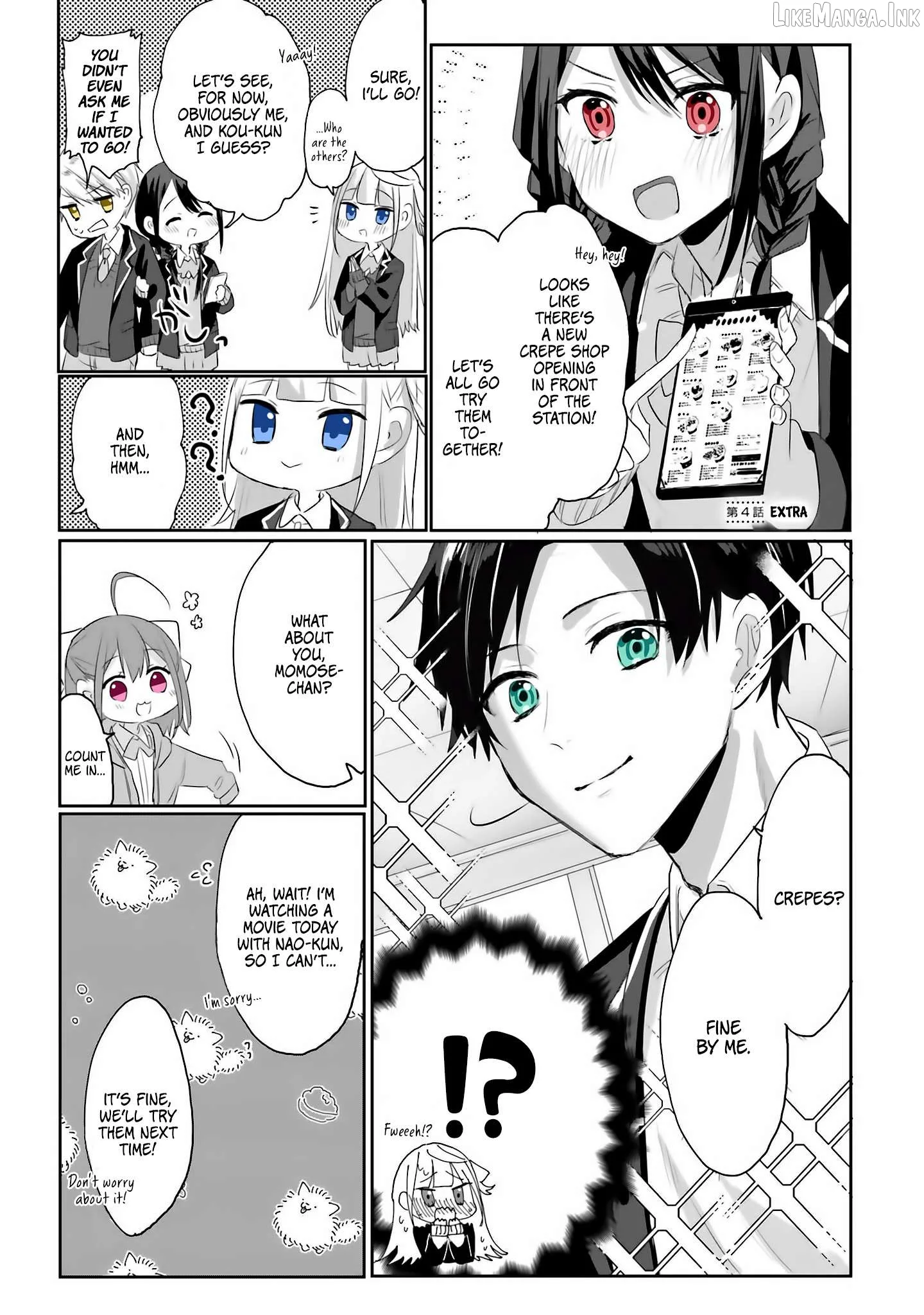 I Want a Love That Colors My Heart Chapter 4.5 page 1