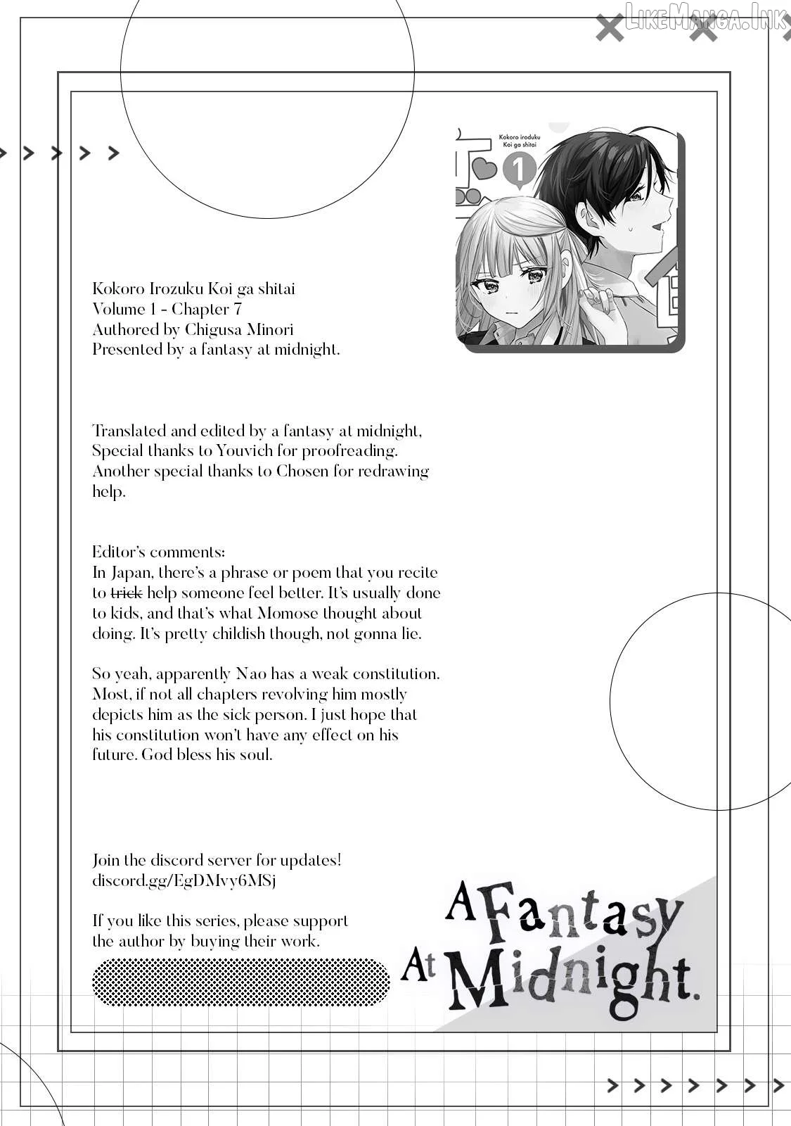 I Want a Love That Colors My Heart Chapter 7 page 11