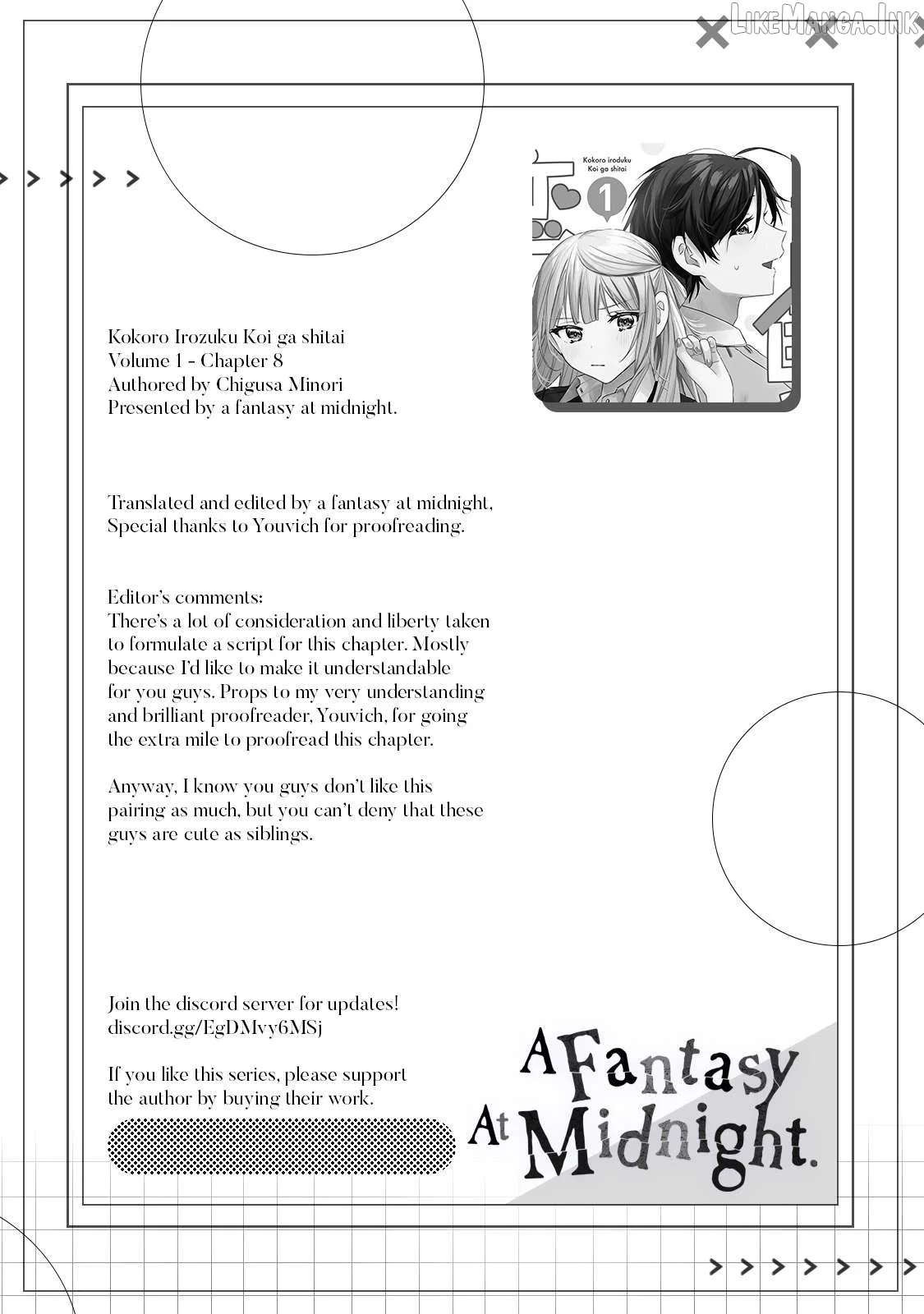 I Want a Love That Colors My Heart Chapter 8 page 11