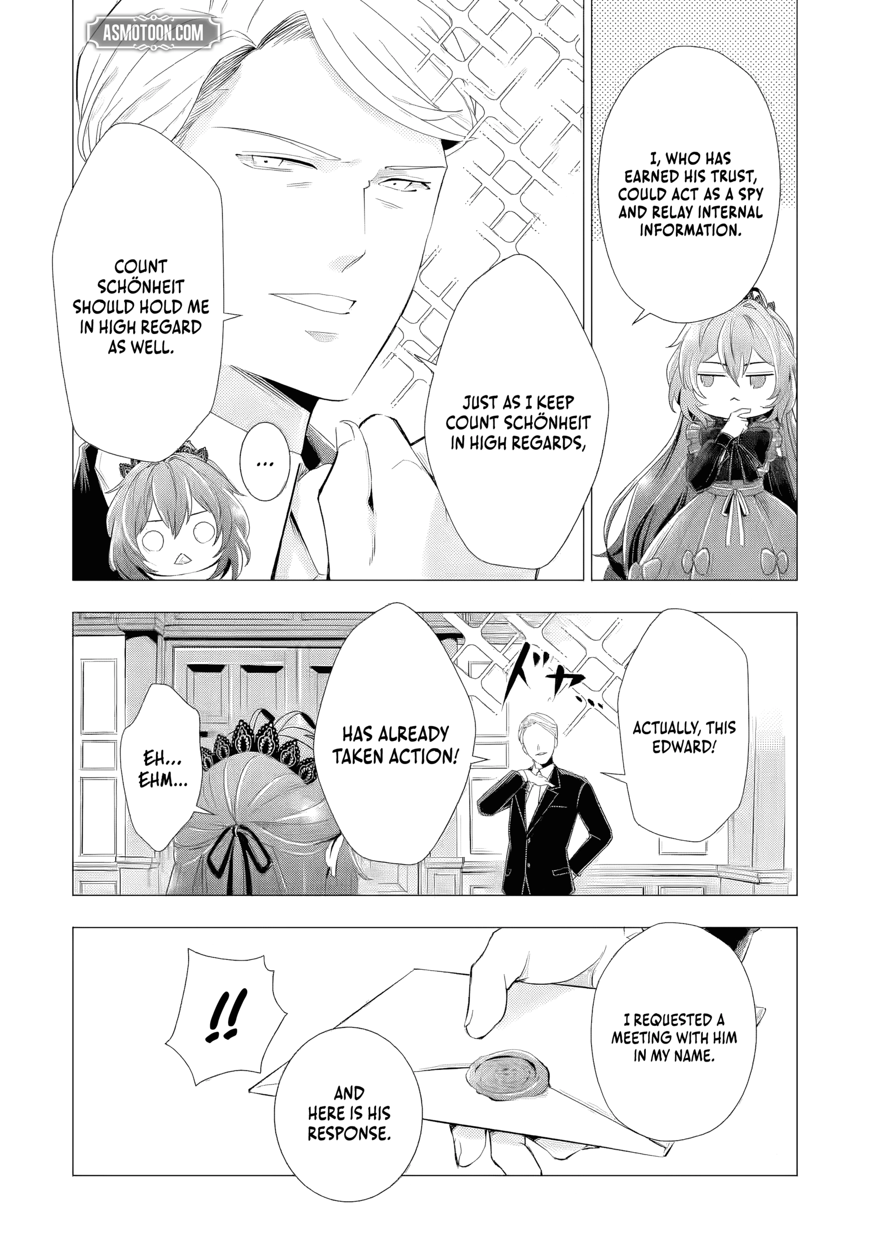 I Want to Be a Glamorous Villainess! – The Beloved Reincarnated Girl Enjoys Her Second Life to the Fullest Chapter 5.3 page 4