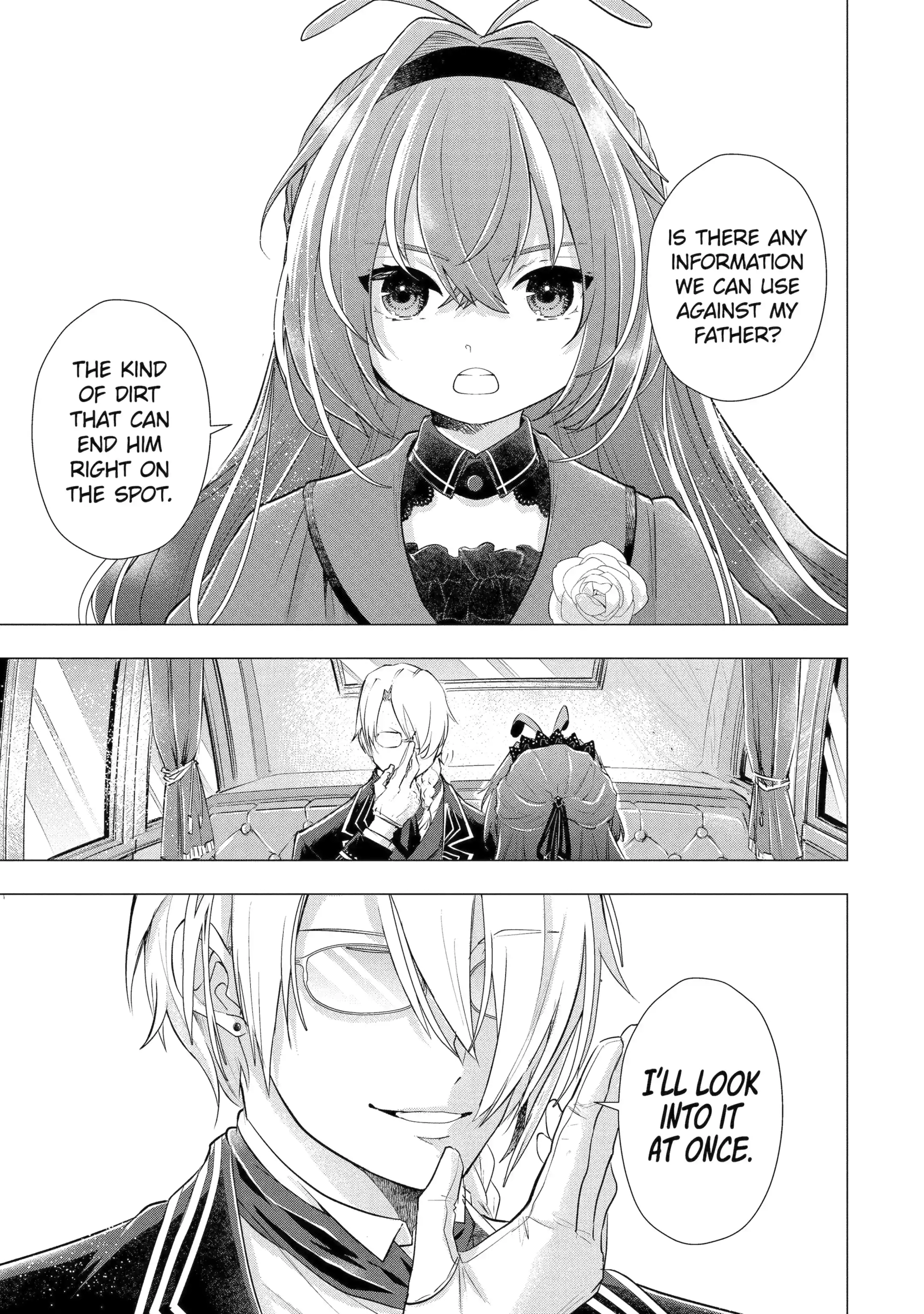 I Want to Be a Glamorous Villainess! – The Beloved Reincarnated Girl Enjoys Her Second Life to the Fullest Chapter 7.1 page 3