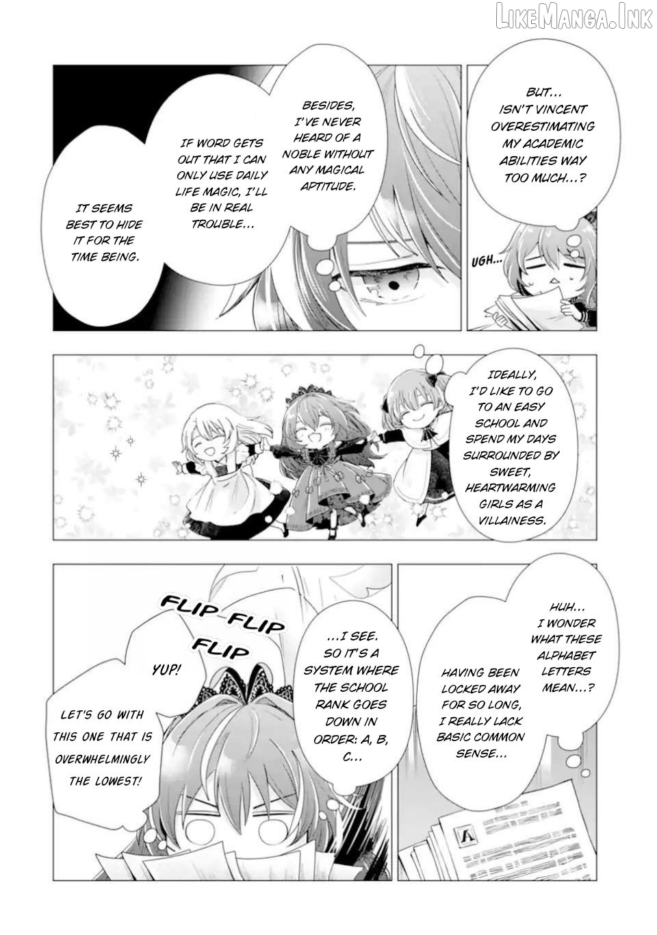 I Want to Be a Glamorous Villainess! – The Beloved Reincarnated Girl Enjoys Her Second Life to the Fullest Chapter 8.1 page 8