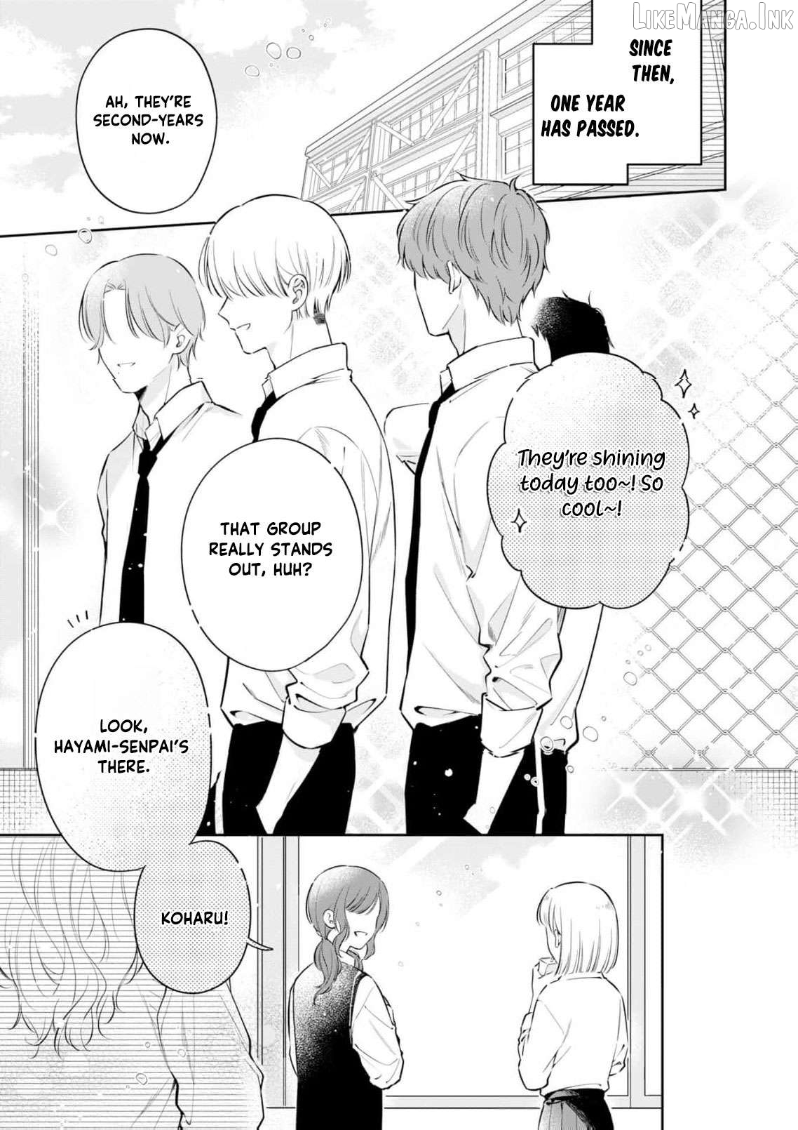 I Want to Say She's My Girlfriend, But I Can't Chapter 1 page 7