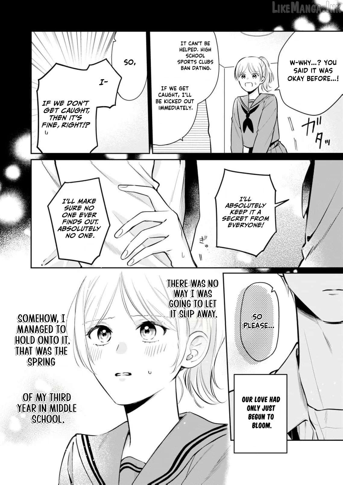 I Want to Say She's My Girlfriend, But I Can't Chapter 1 page 6
