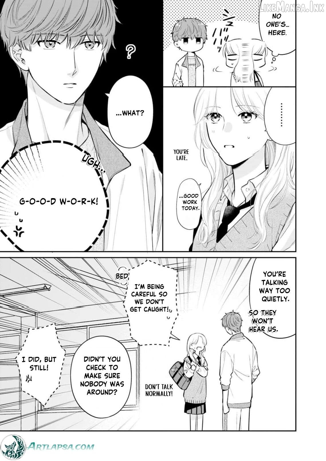 I Want to Say She's My Girlfriend, But I Can't Chapter 1 page 21