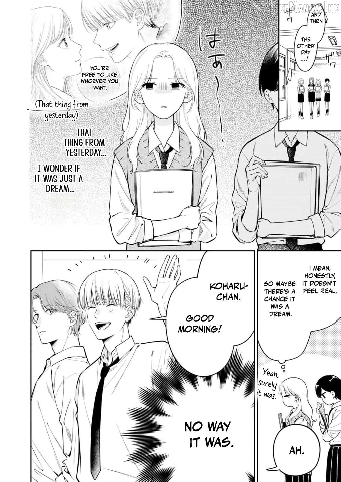I Want to Say She's My Girlfriend, But I Can't Chapter 2 page 13