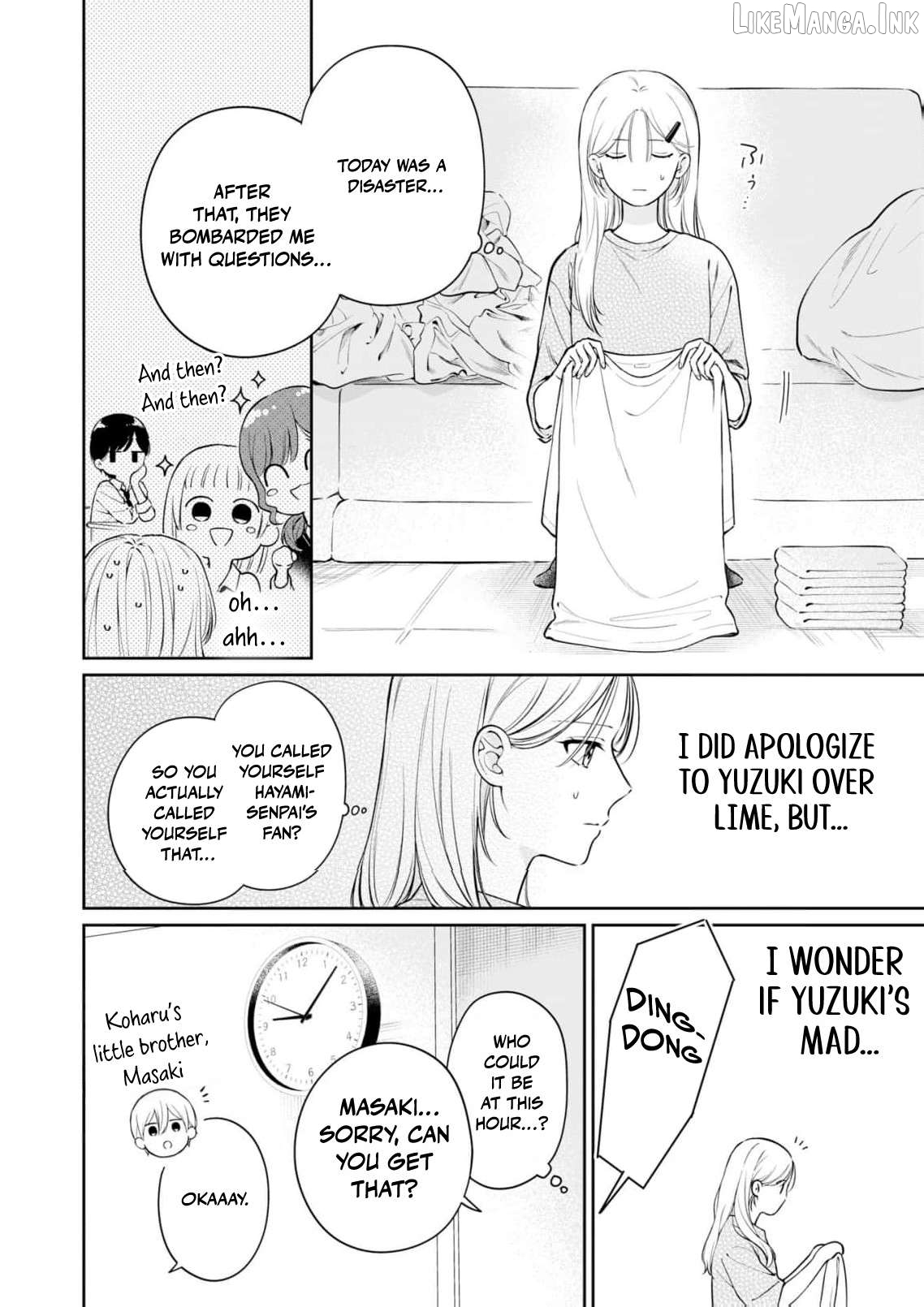 I Want to Say She's My Girlfriend, But I Can't Chapter 2 page 19