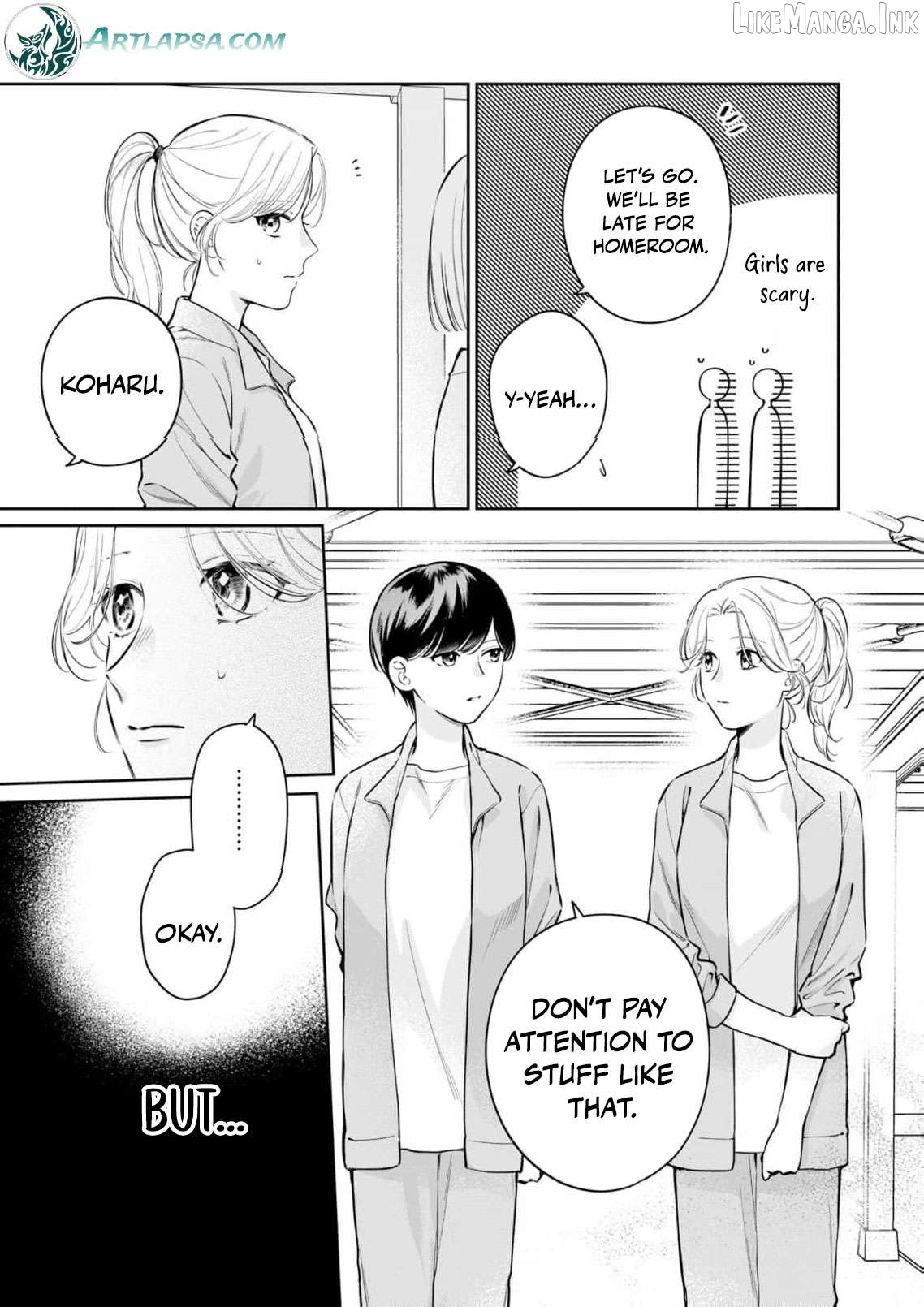 I Want to Say She's My Girlfriend, But I Can't Chapter 3 page 8