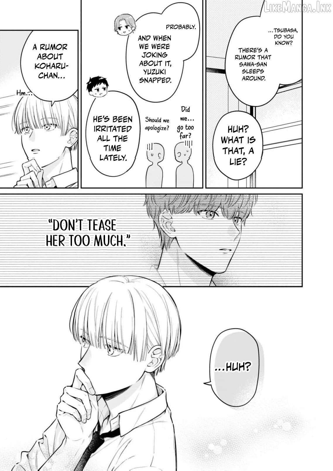 I Want to Say She's My Girlfriend, But I Can't Chapter 3 page 14